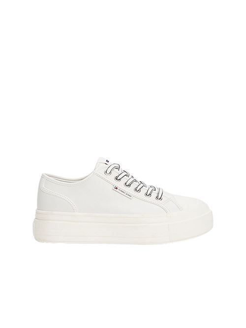 Sneaker basket retro ecru Tommy Jeans | EN0EN02714YBL